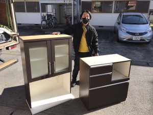 市原市姉崎　キッチンボード　出張買取